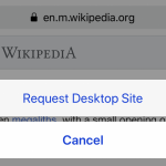 Here’s How to Load the Desktop Version of a Web Site on an iPhone or iPad