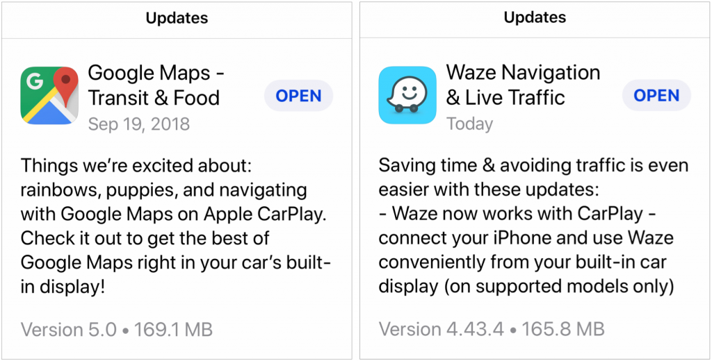 Finally! iOS 12 Lets You Use Google Maps or Waze in CarPlay