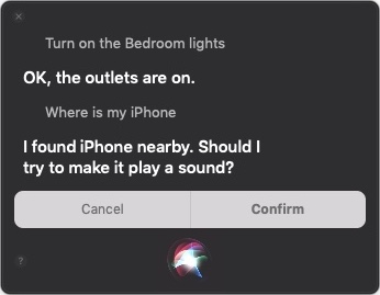 Siri in Mojave Now Supports HomeKit and Find My iPhone