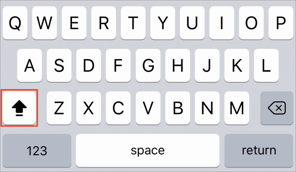 The Secret Trick for Enabling Caps Lock When Typing in iOS